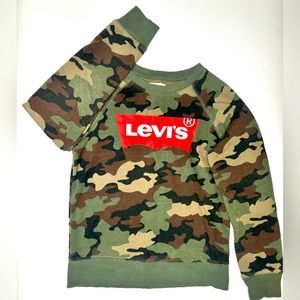 LEVIS CAMOUFLAGE SWEATSHIRT